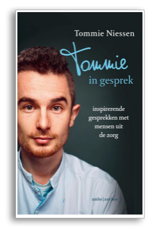 Cover (kleur) boek Tommie in gesprek