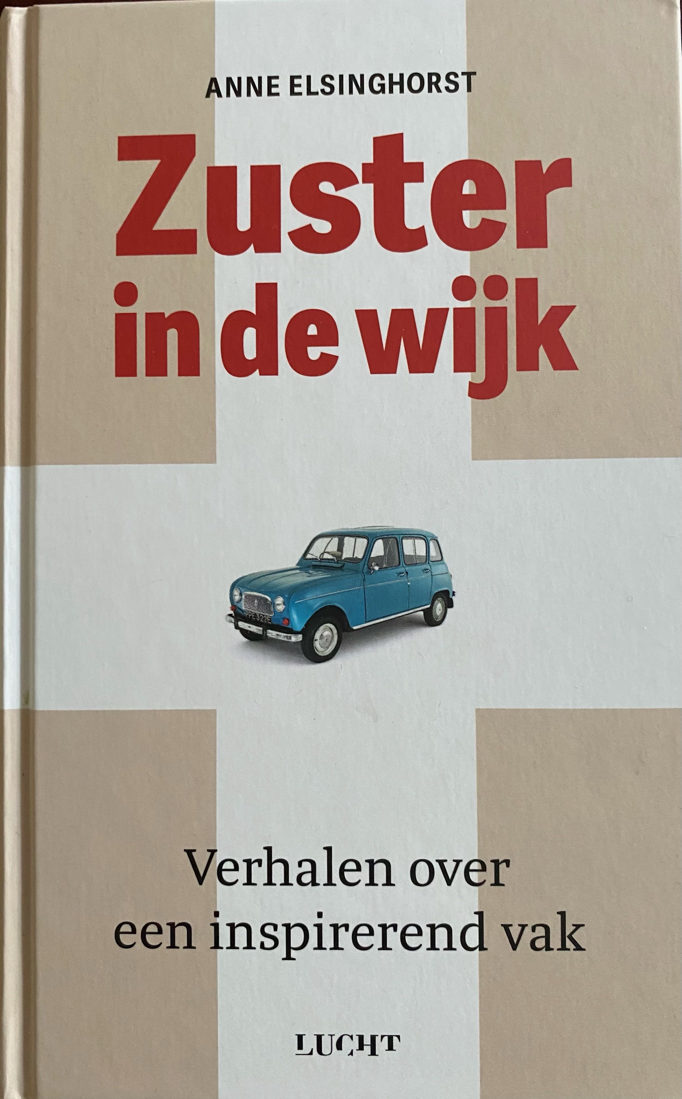 Cover (kleur) boek Zuster in de wijk